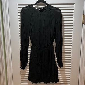 Banana Republic sheer sleeve dress